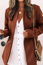 Φόρτωση εικόνας στο εργαλείο προβολής Συλλογής, Γυναικείο μάλλινο παλτό τσέπης
