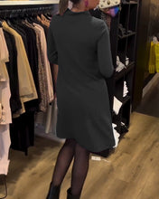 Φόρτωση εικόνας στο εργαλείο προβολής Συλλογής, Κομψό φόρεμα με στρογγυλή λαιμόκοψη
