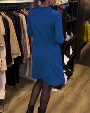 Φόρτωση εικόνας στο εργαλείο προβολής Συλλογής, Κομψό φόρεμα με στρογγυλή λαιμόκοψη
